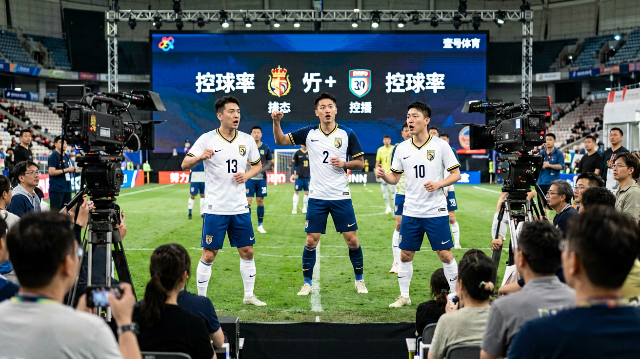 壹号娱乐直播画面、比分弹窗、控球率图表等场景展示